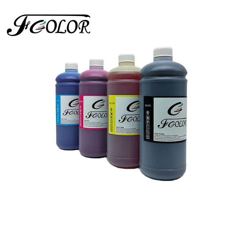 FCOLOR 1000ML * 4 Dye Ink Set Refill Dye Ink Set Für Epson T50 T60 P50 ME33 ME35 ME300 Desktop drucker