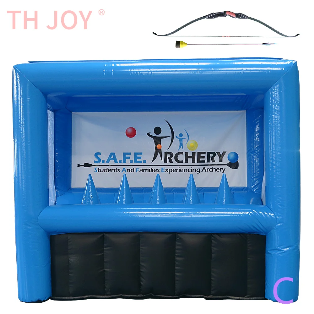 Outdoor Inflatable Archery game For Kids And Adults, Floating Balls Tag Archery Games for team work activity