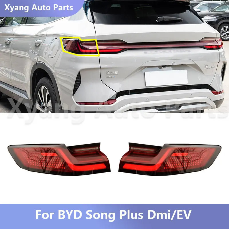 Taillight Rear Bumper Light Brake Lamp For BYD Song PLUS DM-I/EV 2023 2024 2025 SA3HK-4133010 SA3HK-4133020