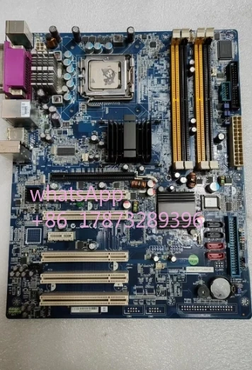 Used 95 new AIMB-763VG-00A1E disassembly industrial control main board single network port LGA775 pin ddr2 memory