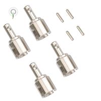 AEE9-8Pcs Metal Differential Cup For HBX 16889 16889A 16890 16890A SG 1601 SG 1602 SG1601 RC Car Parts Accessories