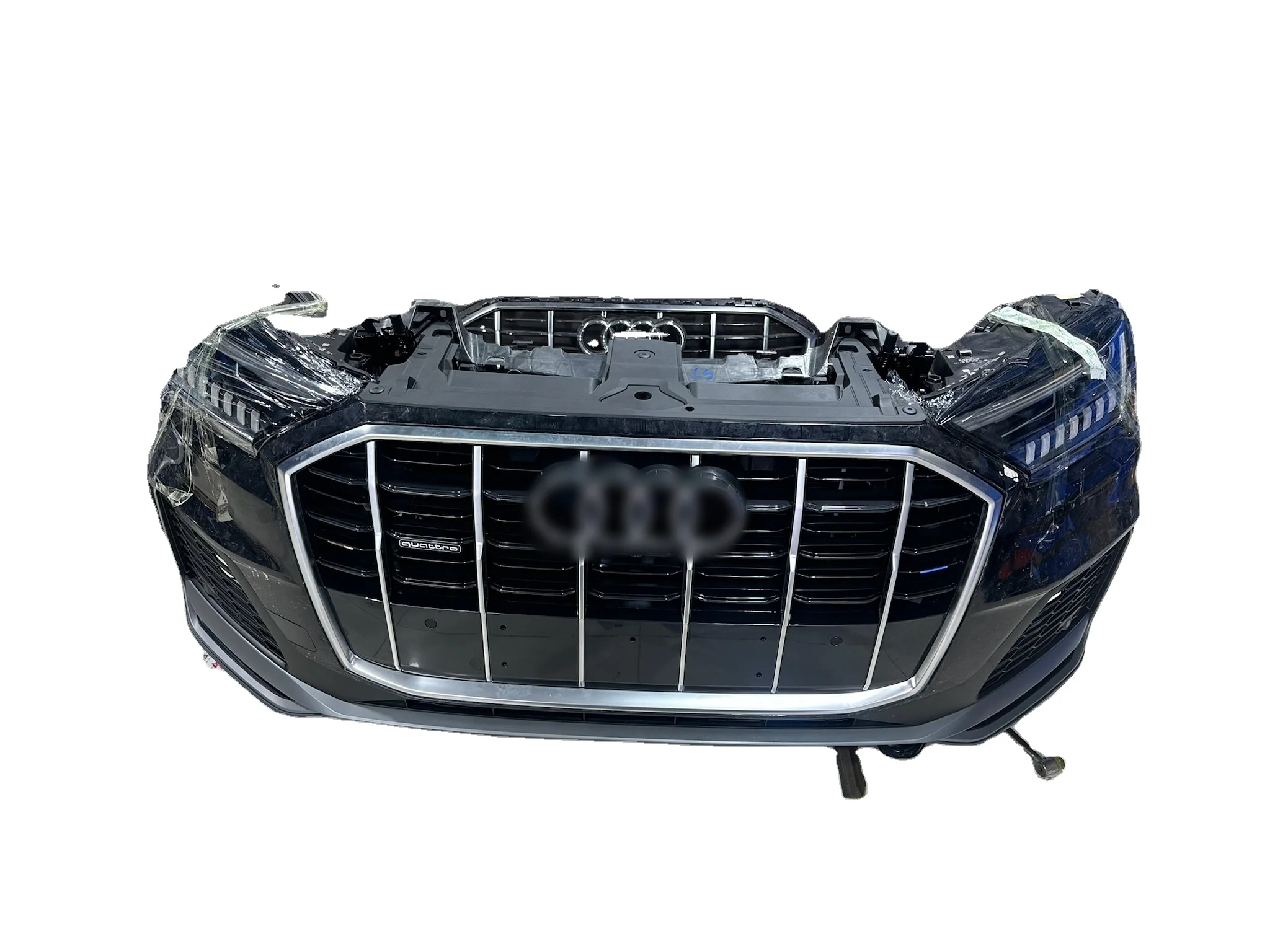 RSQ7 Style ABS Plastic Carbon Fiber Bodykit for Q7 2024+ Easy Install Rear Bumper Front Grille Diffuser  Upgrade