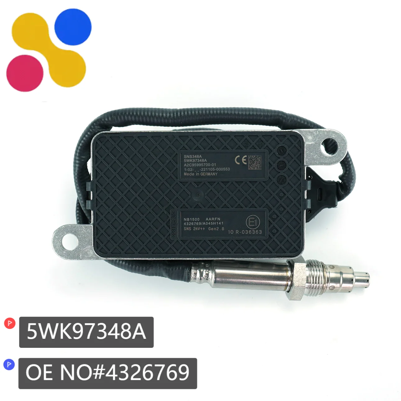 

5WK97348A 4326769 New Nitrogen Oxygen Sensor 5WK9 7348A High Quality NOx Sensor for DAF Factory Direct Sales Truck Parts