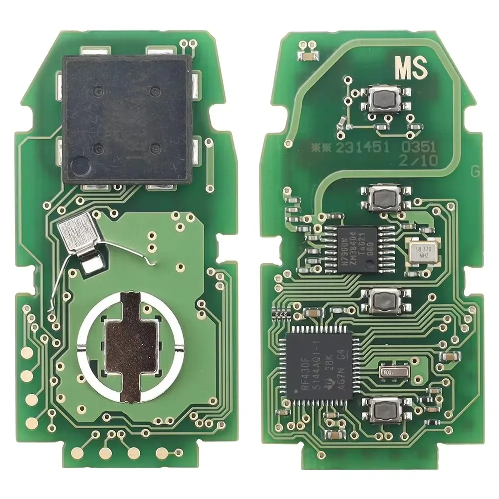 Xuri Para Toyota Camry HYQ14FBC 2018 2019 2020 2021 Chave Do Carro Inteligente 0351 P4 A9 = 312/314Mhz 89904-06220 89904-06240
