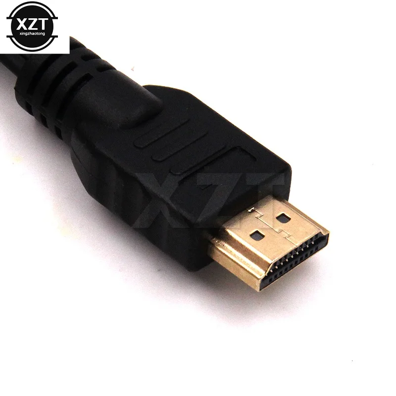 3ft 1m HDMI-compatible Male to 3 RCA Video Audio AV Adapter Cable 3RCA Stereo Converter Component for TV Set-Box DV DVD PC