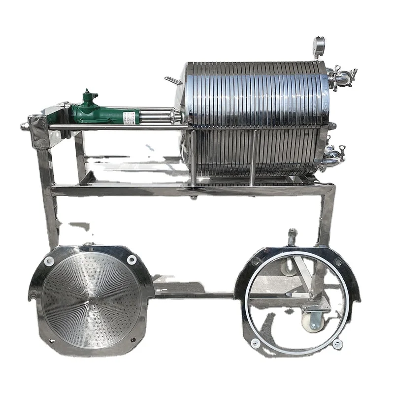 Small Scale Manual Hydraulic Filter Press for Homebrew Beer/Wine Making