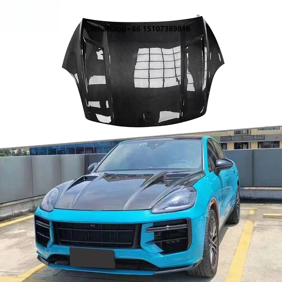 Real Carbon Fiber Front Bonnet Engine Hood for 9Y0 Coupe Turbo 2018-2023 TC Style Engine Cover Hood Car Styling