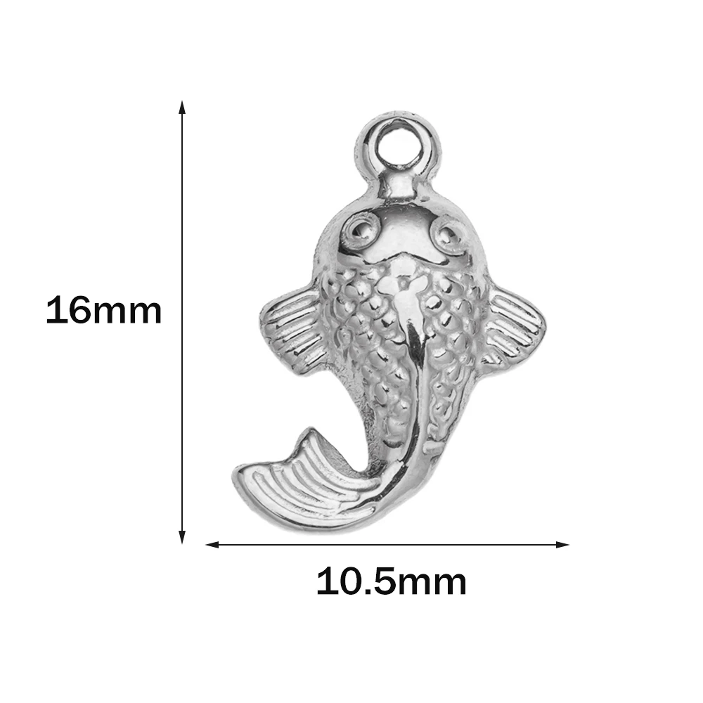 10 stuks roestvrijstalen zomerstrandbedels zeester schelp conch hangers voor DIY armband ketting oorbellen sieraden maken