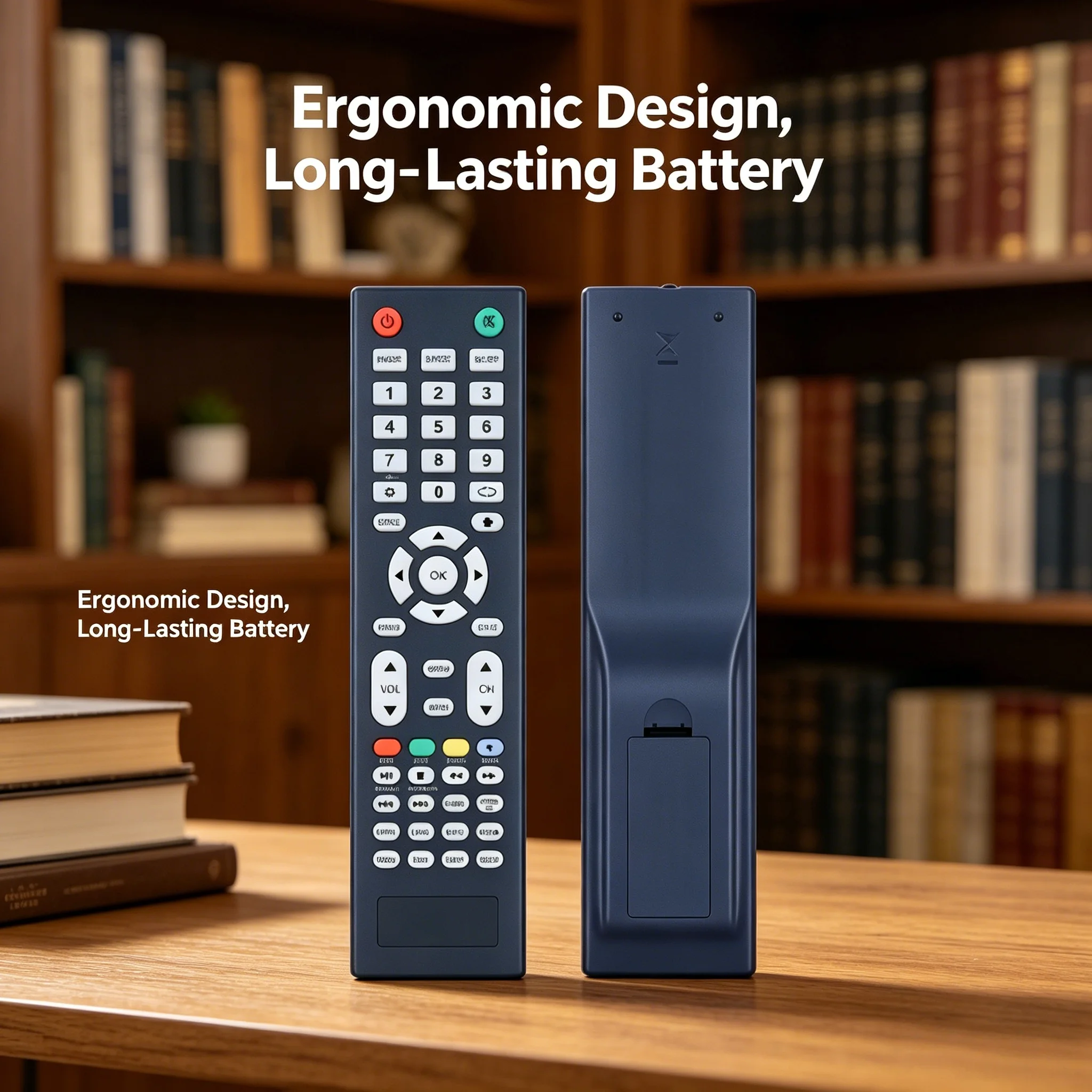 Replacement Remote Control for TUMATU Smart 4K UHD LCD LED TV, No Programming Needed