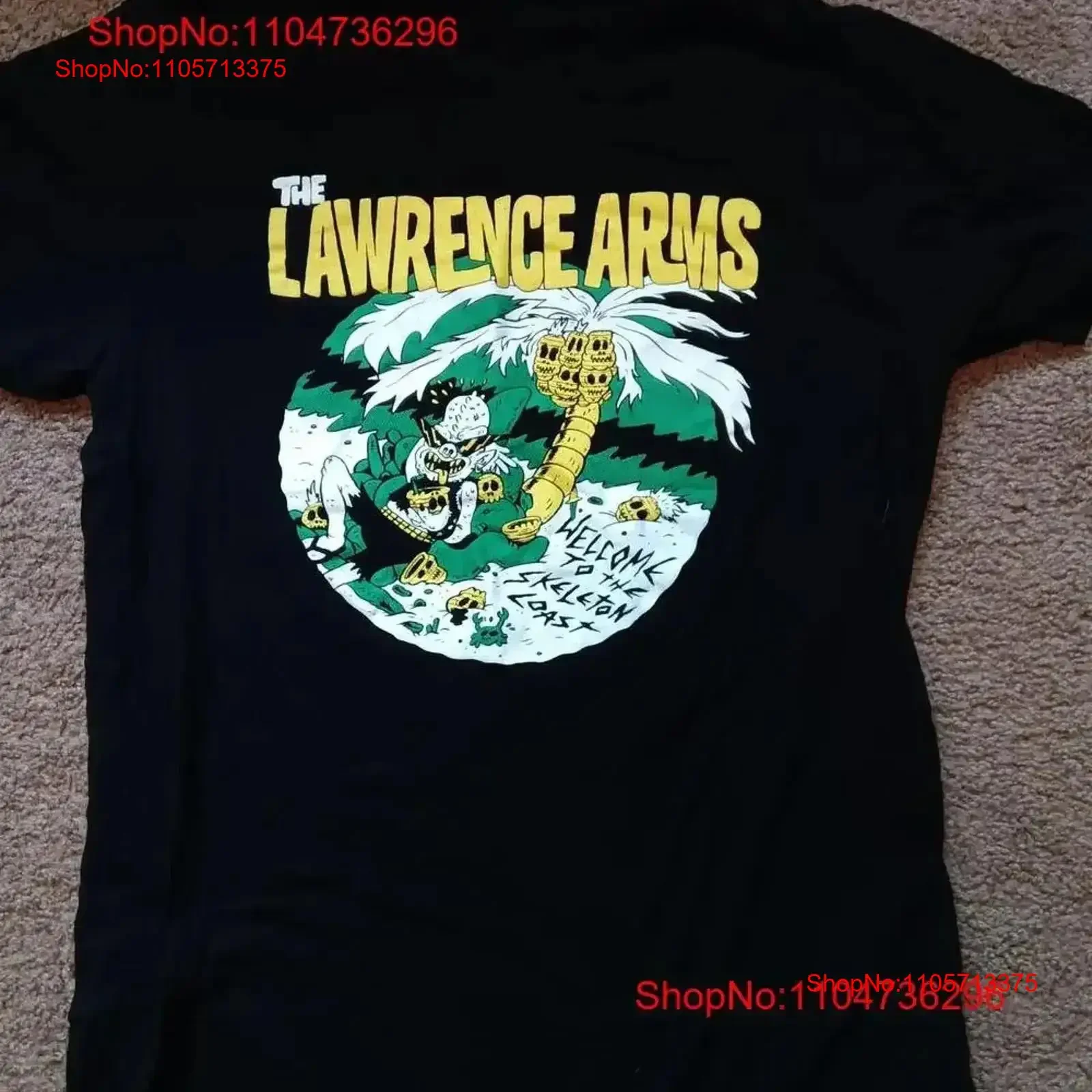 VTG The Lawrence Arms band artwork T shirt short sleeve All sizes XY749 vintage Washed Comfortable designer clothes Slightly