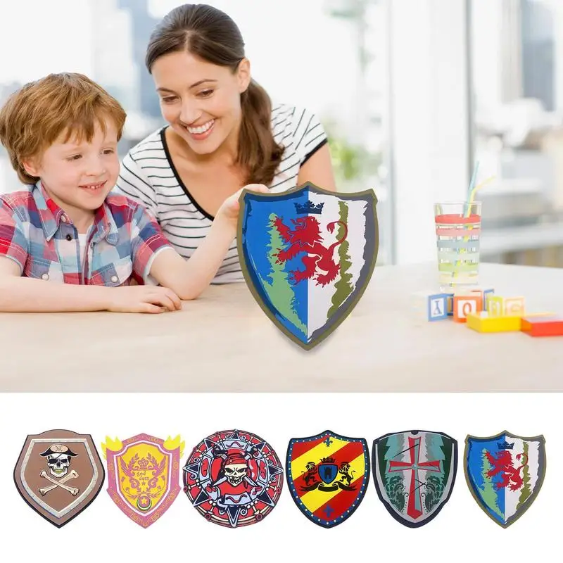 Foam Shield Toy Foam Play Weapons Toy Shield Portable Foam Weapons Costume Role Play Accessories For Girls Boys Kids