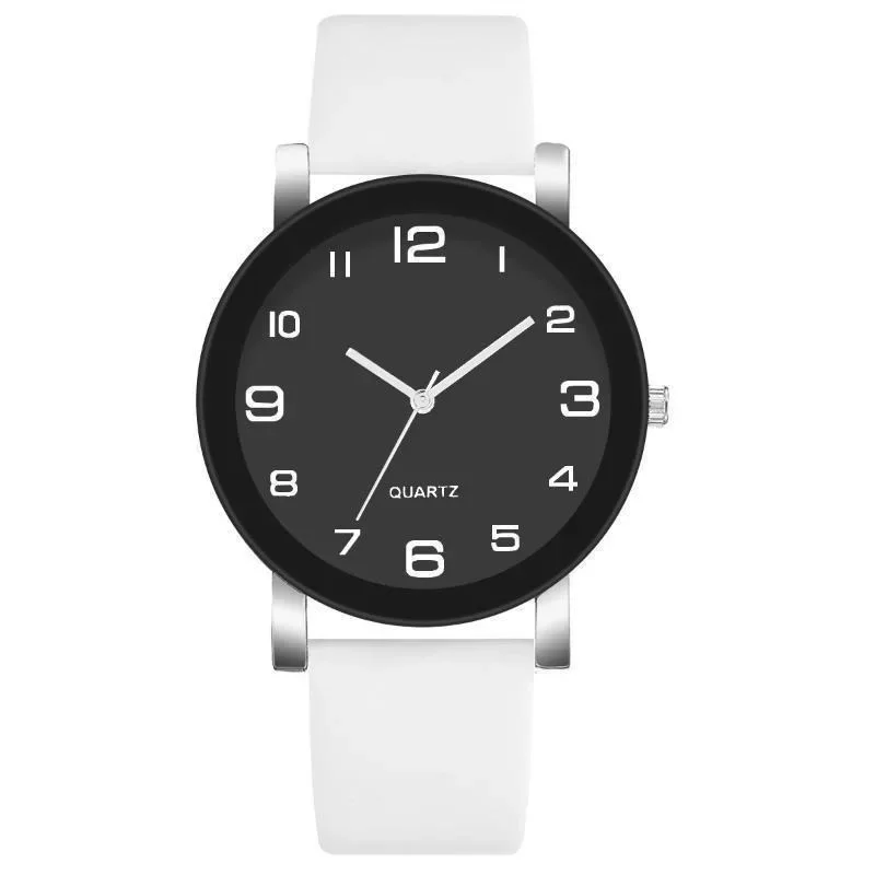 Fashion Simple Leather Clock Watches Quartz Watch Women Men Casual Digital Wristwatch Couple Watches 여자시계 Relojes Para Mujer