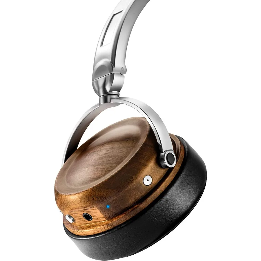 Tiandirenhe جديد V1 الجوز سبائك سماعة رأس بخاصية البلوتوث كوالكوم 3034 رقاقة 40 مللي متر ديناميكية خشبية فوق الأذن HIFi باس سماعة رأس ستيريو