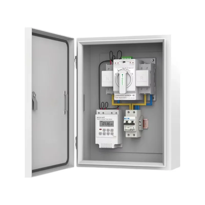 

Customized Low Voltage ATS Distribution Box with Timing Switch, Breaker and Power Distribution Control Panel