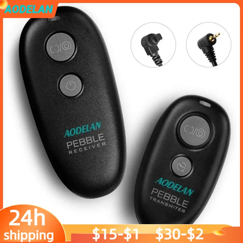 

AODELAN Camera Wireless Shutter Release for Canon EOS R7 R5 R6 M6II 90D T8i (850D) T7i (800D) SX70HS;Replace RS-80N3 & RS-60E3