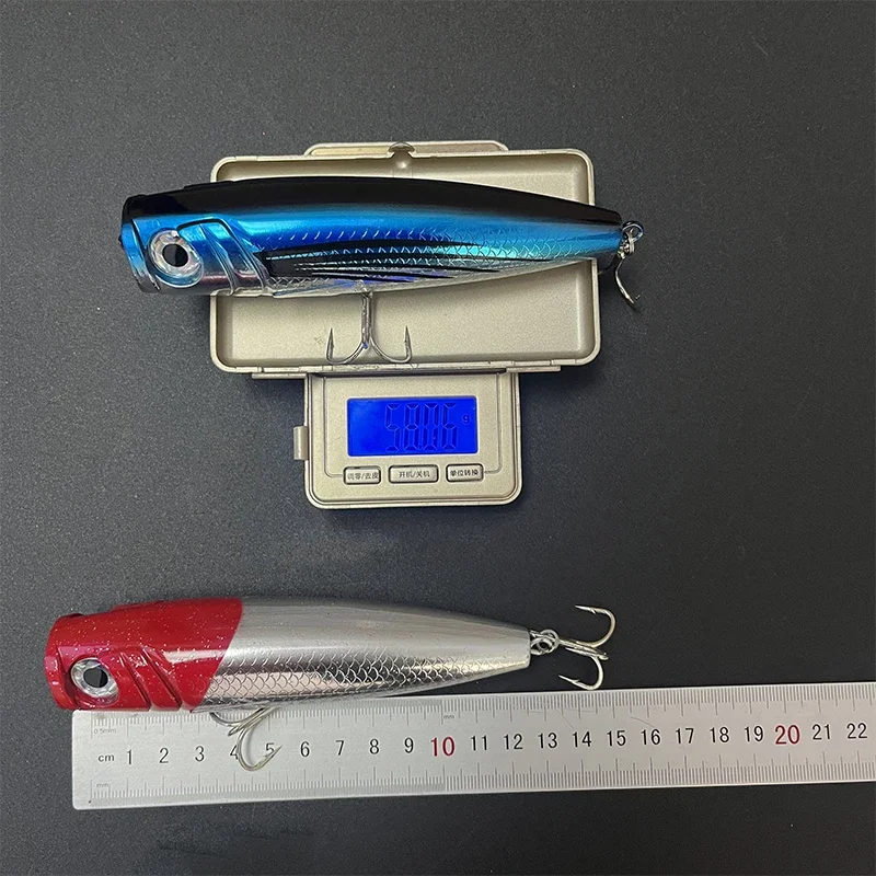 58g 130mm Big Popper Fishing Lures Twitch Wobbler Artificial Hard Baits Saltwater Trolling Surface Topwater Swimbait Equipment