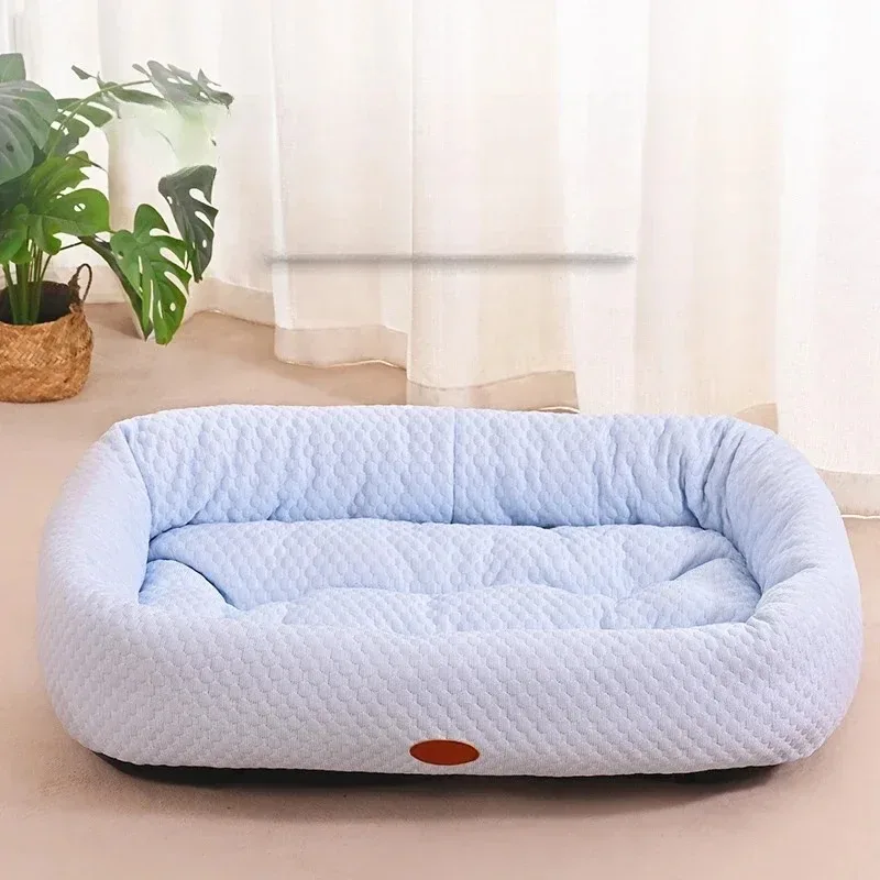 

Dog Cooling Bed Accessories for Dogs Pet Products Puppy Beds and Houses Beds Furnitures Cats Sofa Things