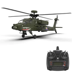 YUXIANG Apache AH-64D F11 2.4G motore Brushless a 6 canali telecomando acrobatico 3D elicottero di simulazione Flybarless in scala 1:32