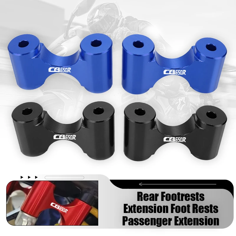 

For Honda CB650R CB650 650R CB 650 R 2019-2025 2024 2023 Motorcycle Footrests Extension Foot Rests Passenger Extension