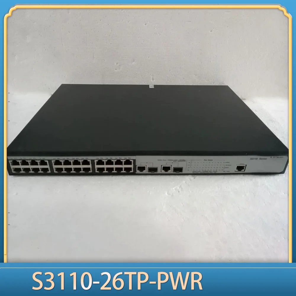 1pcs Poe Switch S3110-26TP-PWR