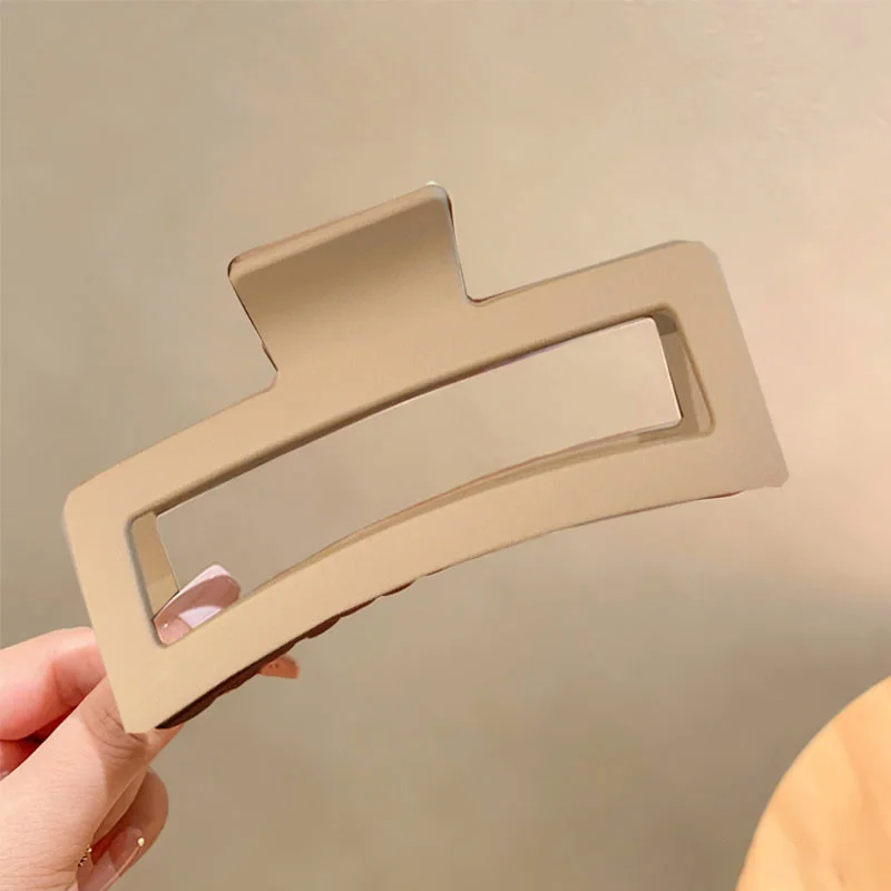 1/3 Stück extra große 13 cm Haarspange, Haifischklammer, quadratische Haarspange, Haarspange für den Hinterkopf, Haarband, Haarspange für den Nackenbereich, Haarnadel, weiblich – Detail 8