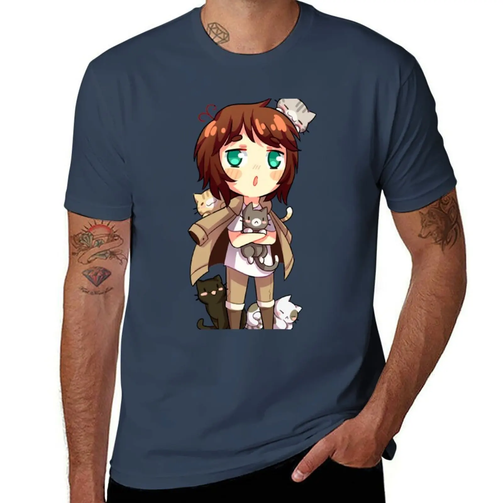 

Greece - Hetalia T-Shirt men t shirt cotton 100% t shirts for man pack white T-Shirt