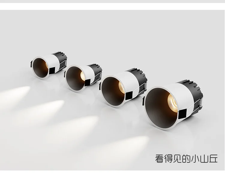 DALI2 DT8 Dimming LED Recessed Downlight Modern Spotlight Indoor Anti-glare CRI97 Aluminum Ceiling Light for Living Room Bedroom