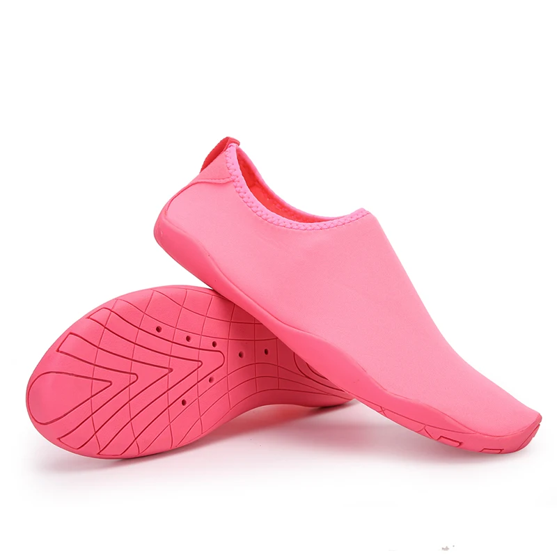 4511-9 Solid Color Unisex Sneakers Fashionable sandals Swimming Shoes Quick-Drying Aqua Shoes and Children Beach Water Shoes