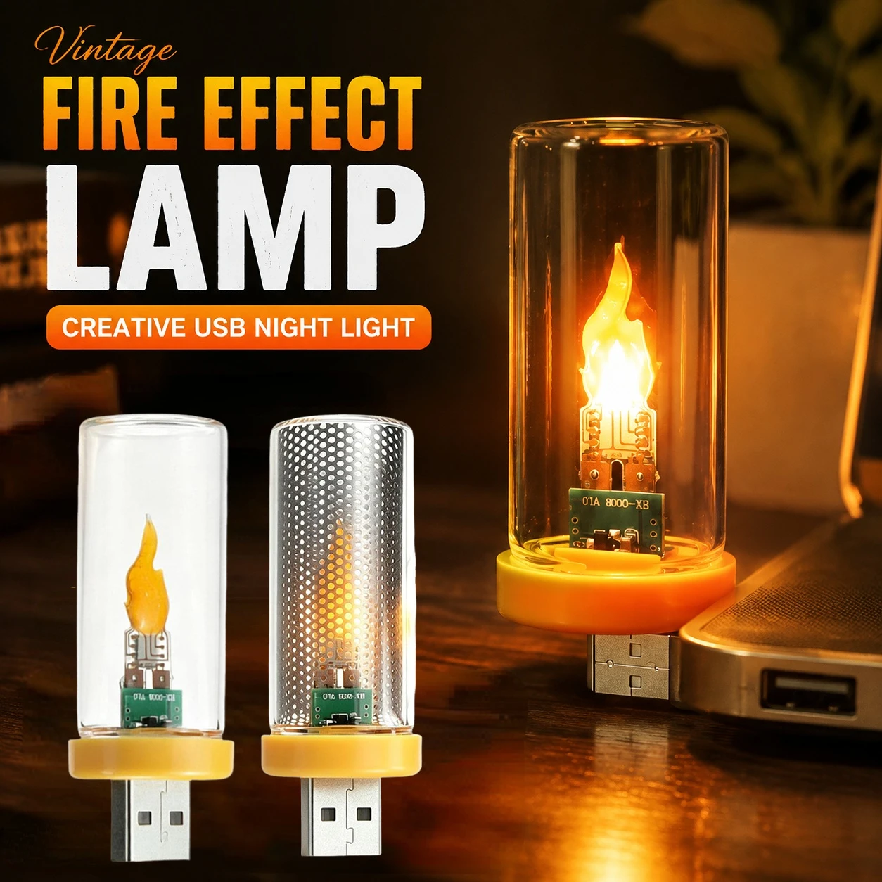 Retro LED Bulb Night Light Fla - огляд і ціна Ambient Lighting Decor For Room