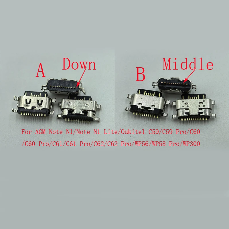 10-50-pecas-conector-de-carregamento-tipo-c-usb-para-agm-note-n1-lite-oukitel-c59-c60-c61-c62-wp56-wp58-pro-wp300