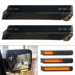 2Pcs Under The Side Rearview Mirror Turn Signal Light For Ford F150 F-150 2004 -2014 Raptor 2010-2014 Expedition 1997-2007