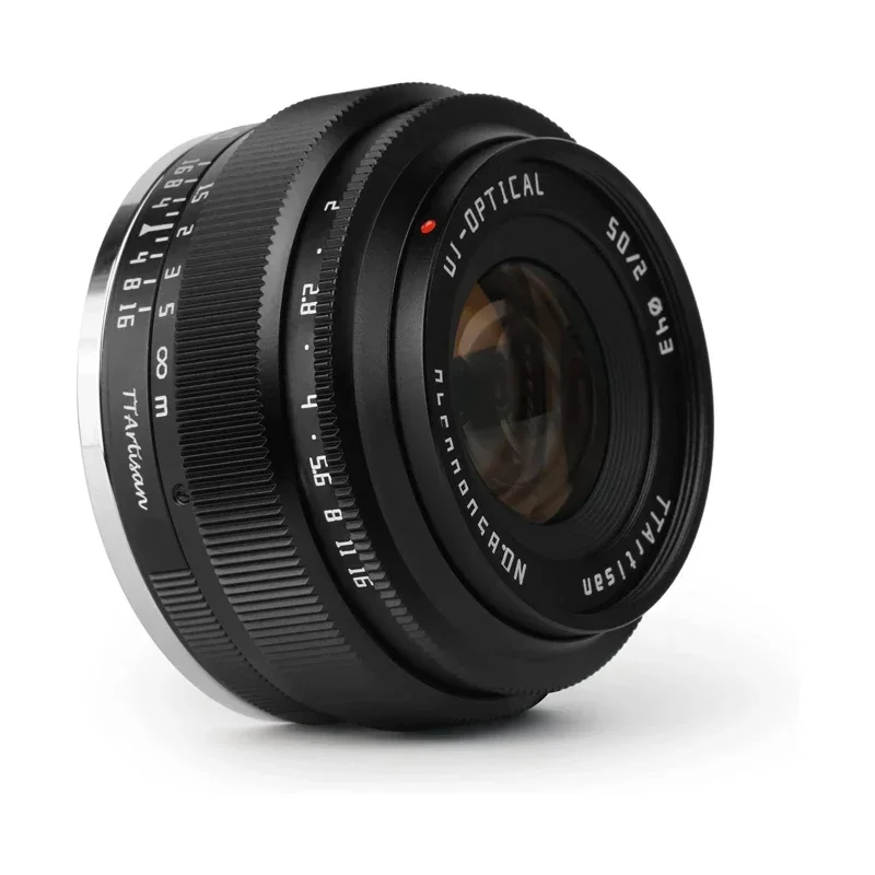 TTArtisan 50mm F2 Full Frame Large Aperture Manual Focus Camera Lens for E/X/M43/EOS-M/RF/Z/L Mount