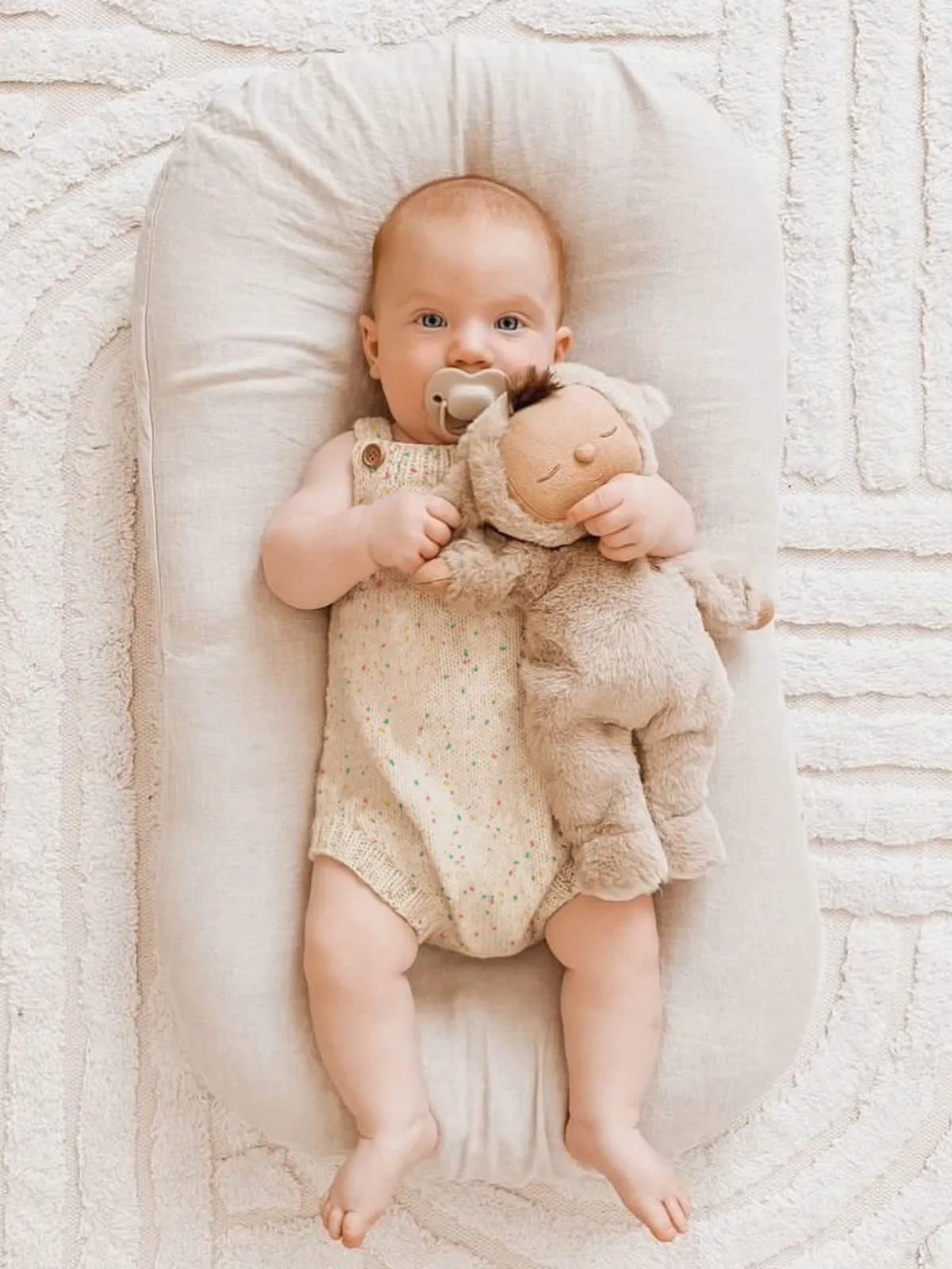 

2024 Autumn New Baby Girl Knitted Sling Bodysuit Cotton Infant Boy Solid Sleeveless Jumpsuit Newborn Toddler Clothes 0-24M