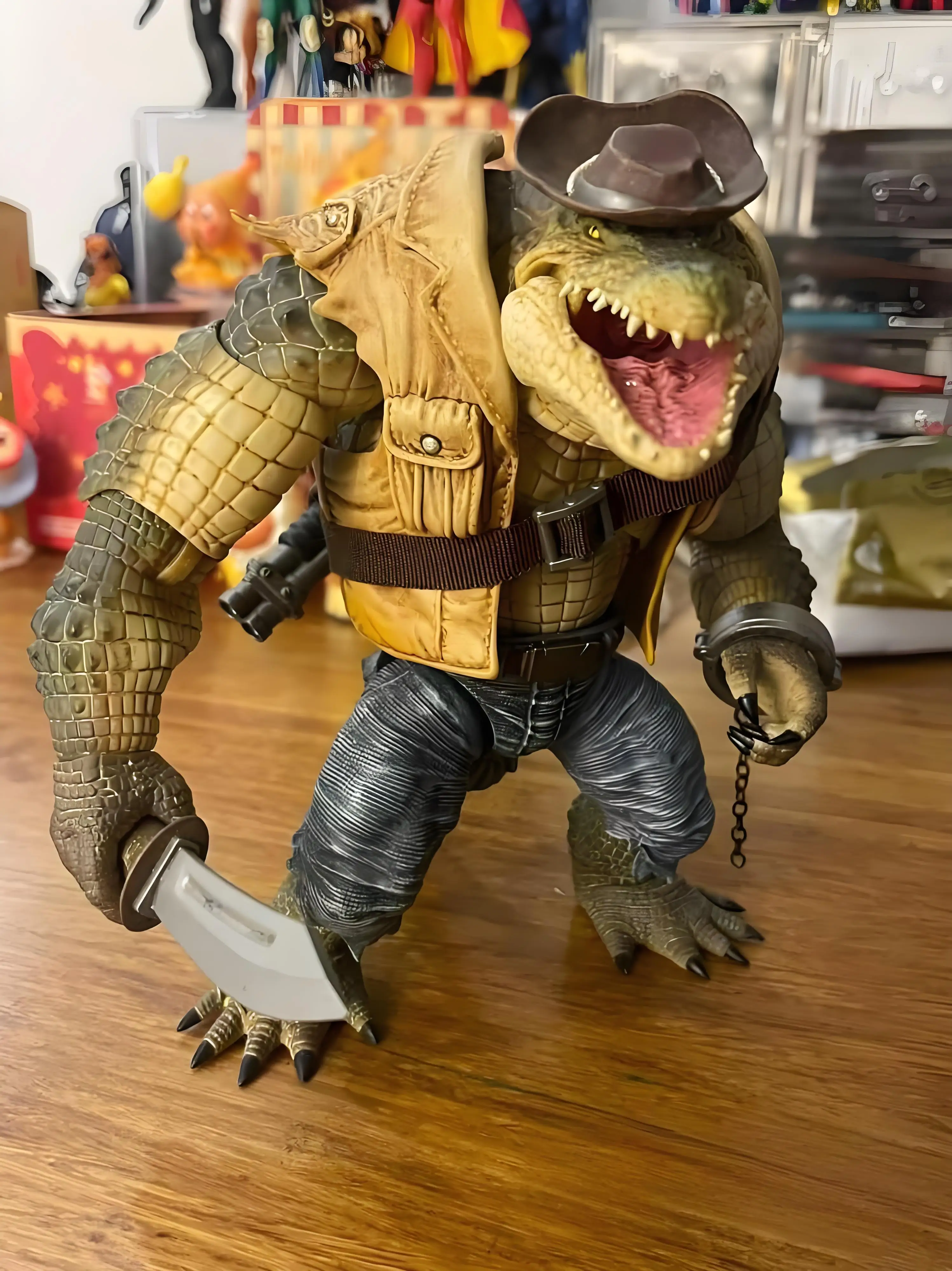 Maestro Union Genuine Fury Planet Series Standard Edition First Bullet Wilderness Hunter Crocker Boy's Gift Movable Model