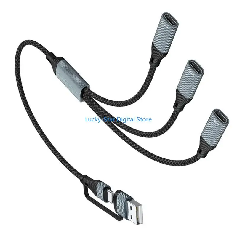 N7MC 2/3 in 1 USB zu OTG 2/3 Port Hub -Kabel -Splitter USB -Adapterkonvertierern Typ C