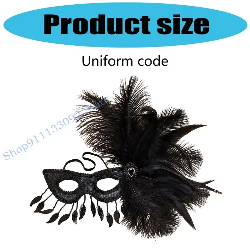 H9ED Mặt nạ hóa trang Mặt nạ Mardi Gras Sinh nhật Tiệc cưới Mặt nạ Venetians