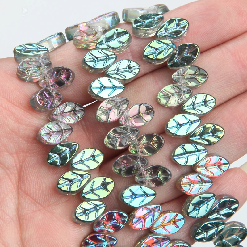 1 Strand 150PCS 7*11mm Shiny Lobular AB Color Glass Spacer Bead Bracelet DIY Crystal Accessories Jewelry Bracelets Making