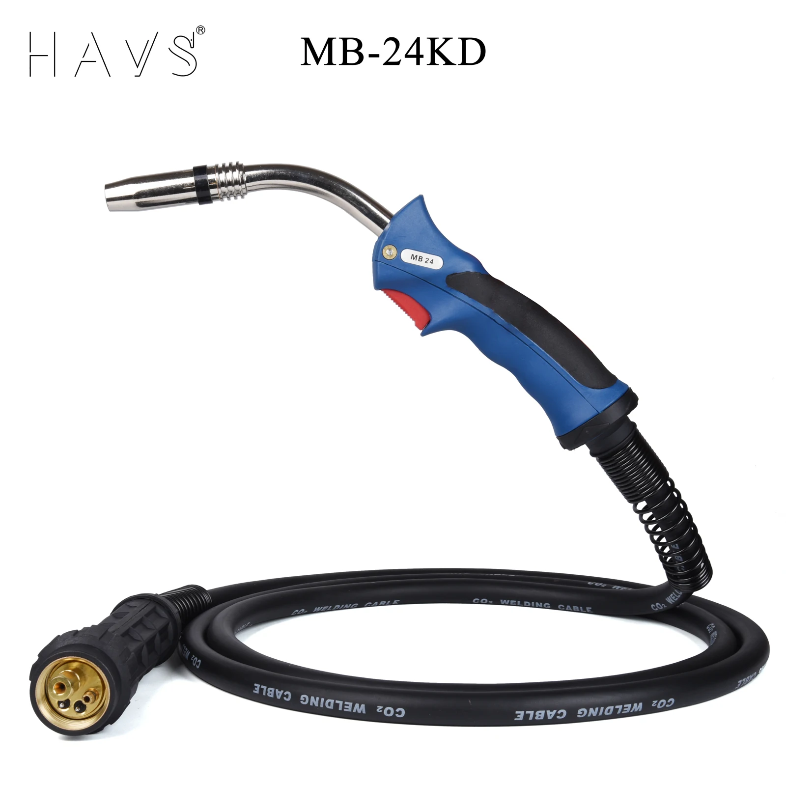 

24KD 250A MIG/MAG Welding Torch Gun 3M/9.84Ft European Connector For Binzel MB 24 Welder Machine Accessories Equipment Tool