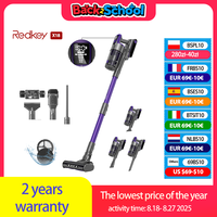 REDKEY x18 Cordless Vacuum Cleaner 500W 33000Pa High Power Lntelligent Dust Recognition 1.6L Gustbin Capacity Removable Battery