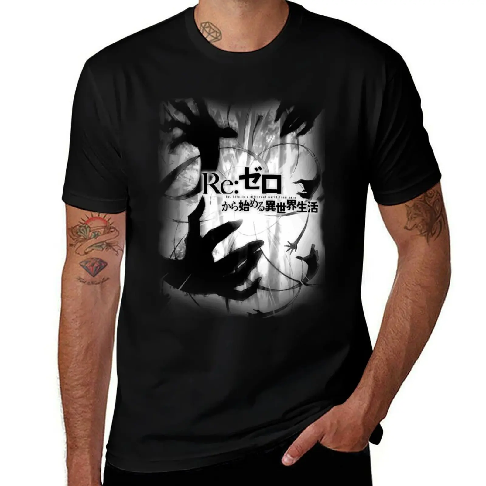 Re: Zero - Stamping 2 T-Shirt Casual Fashion Print Tee Top