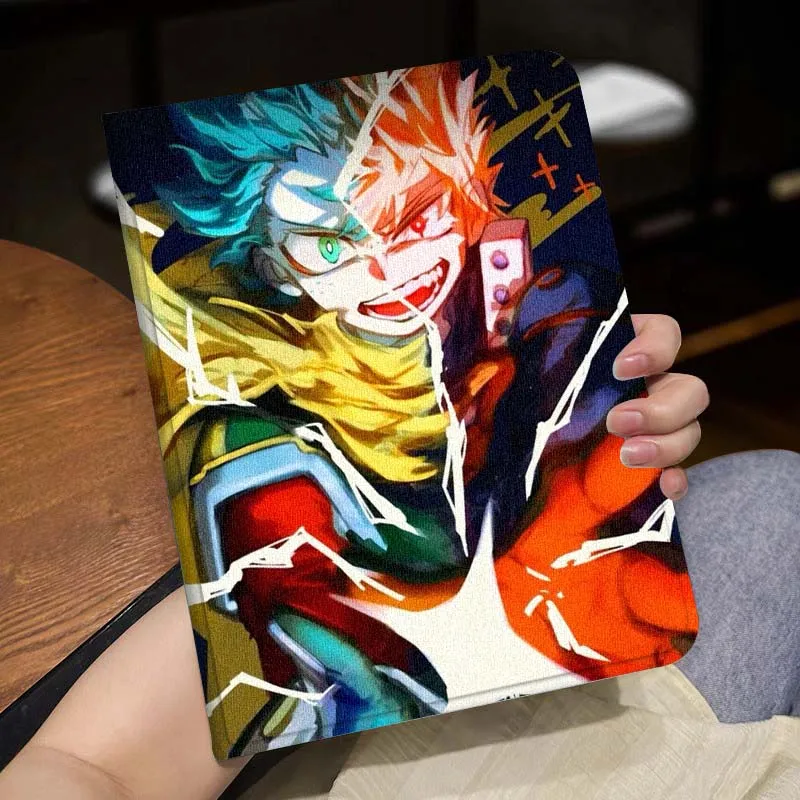 حافظة تابلت My Hero Academia Anime لجهاز iPad Pro Air Mini 1 2 3 4 5 6 7th 8th 9th 10th 11th 10.2 9.7 10.5 10.9 11 12.9 13 بوصة