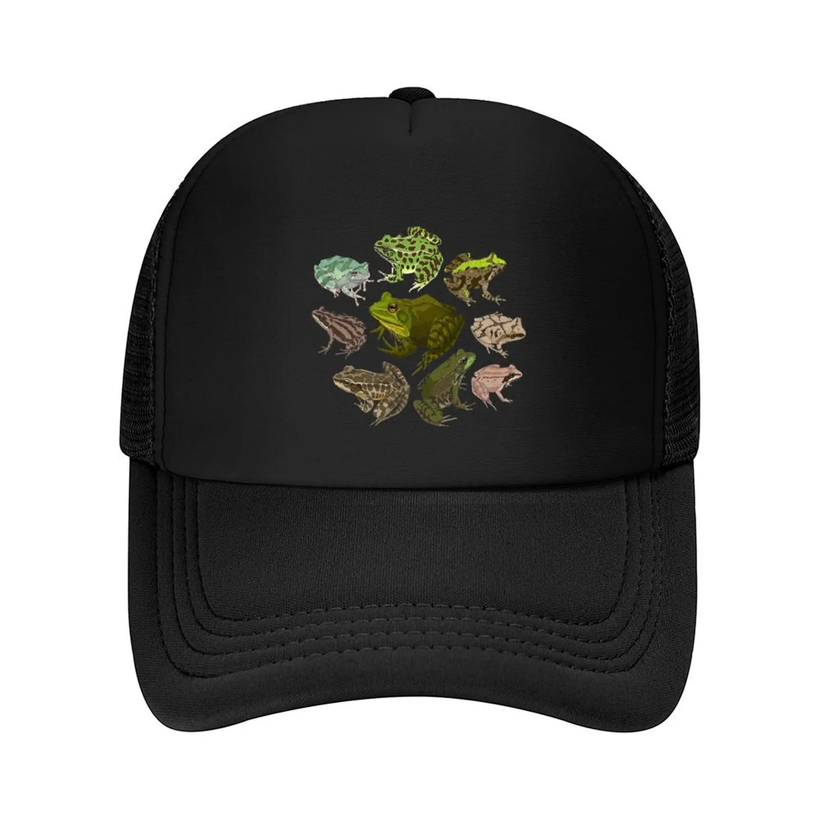 

For the Love of Frogs Baseball Cap Icon Funny hats Big Size Hat New In The Hat Baseball For Men Women's