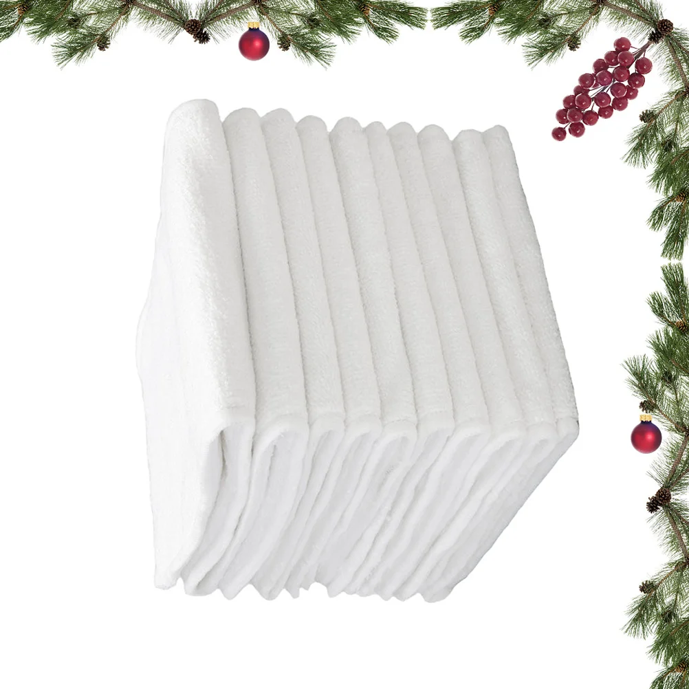 

10Pcs Breathable Baby Piss Mat Waterproof Washable 3-Layers Cotton Pad for Infant Bed Use Baby Pad Infant Piss Mat