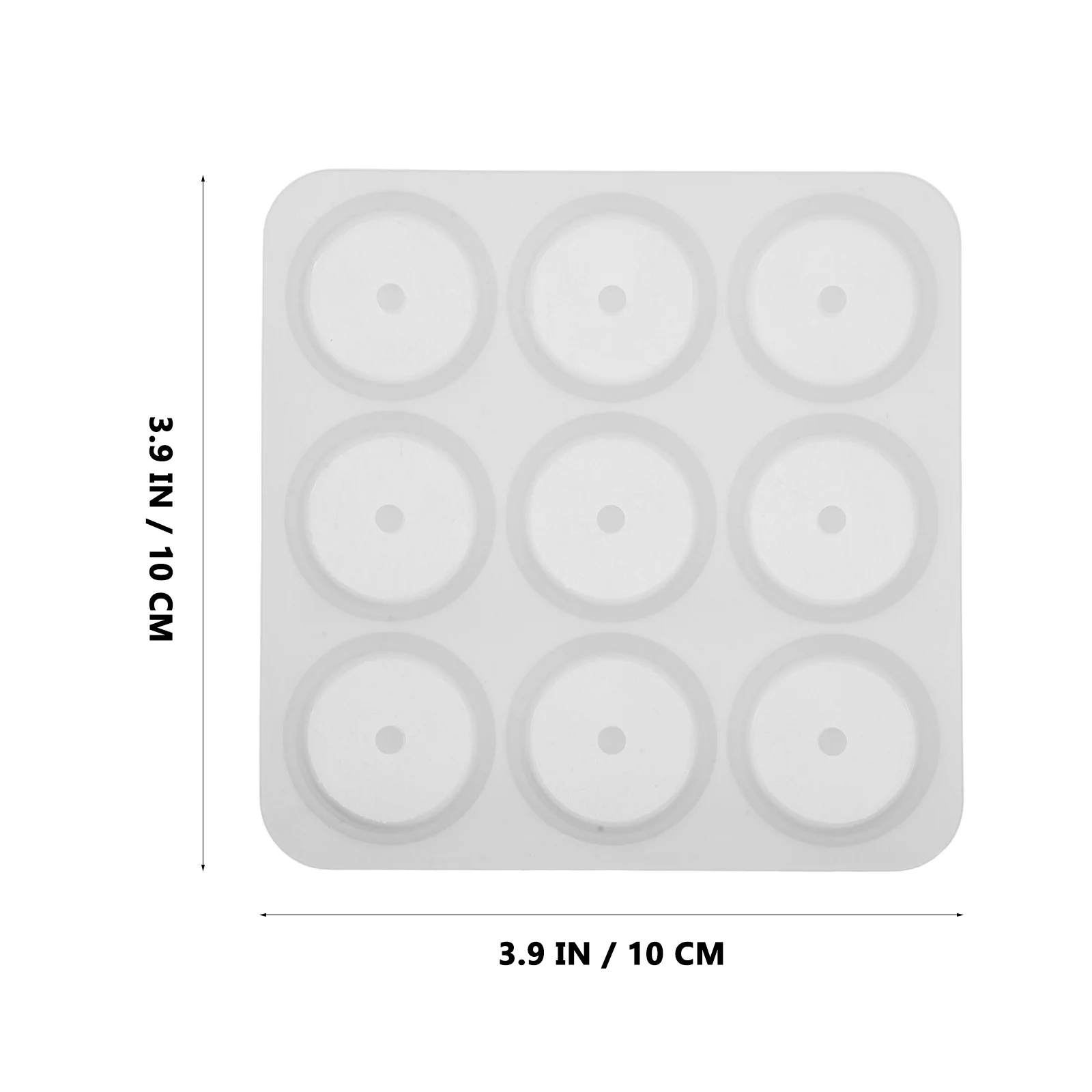 2 قطعة لتقوم بها بنفسك الزجاج مثل المعلقات قالب من السيليكون الراتنج الصب سهلة Demolding دائم مجوهرات صياغة قوالب حلية