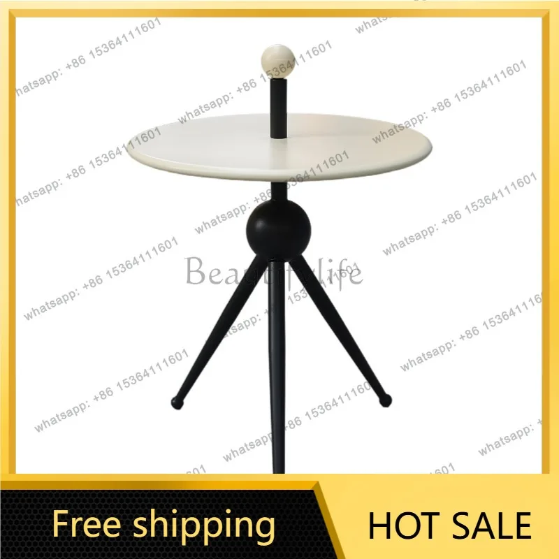 Zj. Metal edge few retro medieval corner few design modern art cafe table