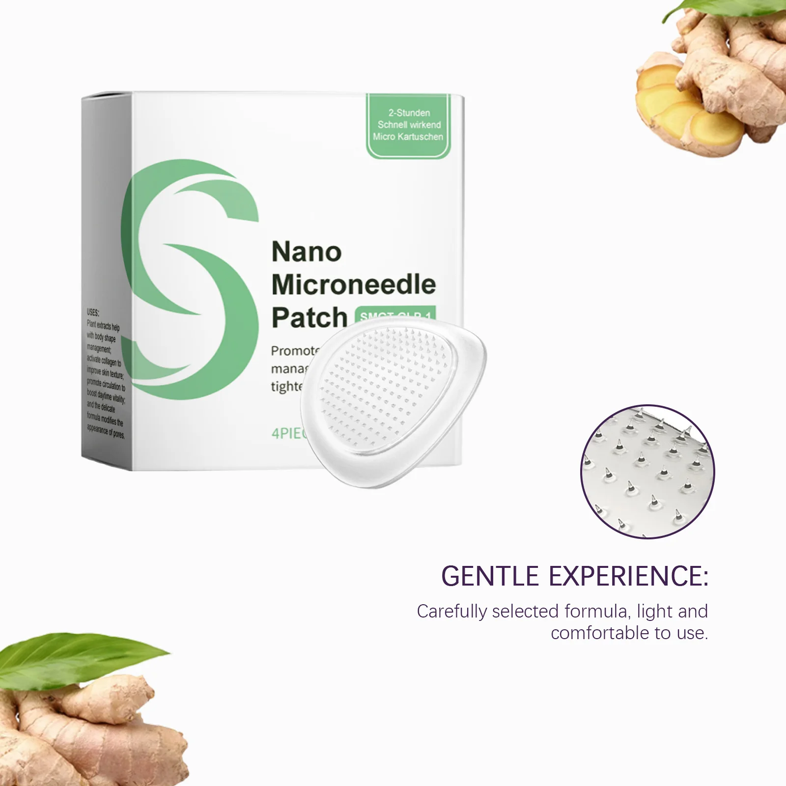 4/8/12 قطعة SMGT-GLP-1 نانو ميكرونيدل التصحيح ثبات الجلد وتشكيل الجسم لطيف مهدئا تدليك الرعاية التصحيح للنساء #5