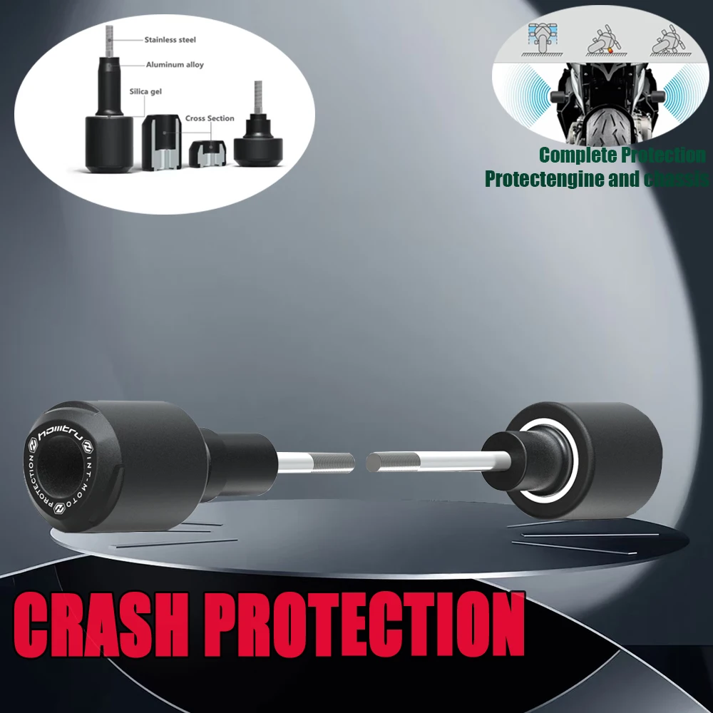

FOR KAWASAKI Z650 2017-2024 Z650RS 2022-2024 Crash Protection Bobbins