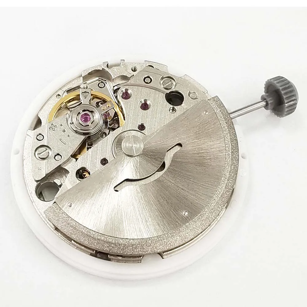 For Miyota 8285 Movement Replacement Dual Calendar White Mechanical Movement Watch Accessories