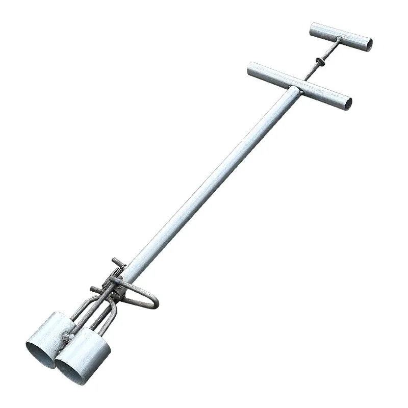 

Bulb Planter Tool Stainless Steel Grass Plugger Planting Tool Seedling Transplanter Planting Flower Bulbs Digger Garden Tool