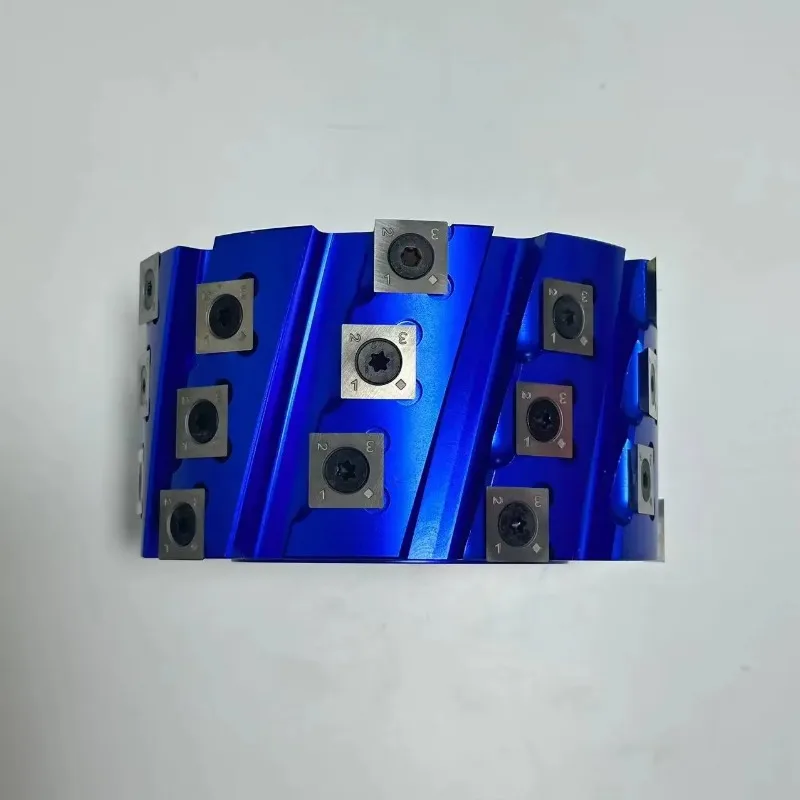 OEM Woodworking Planer Machine Reversible knives Shaft Helical Spiral Cutter Head